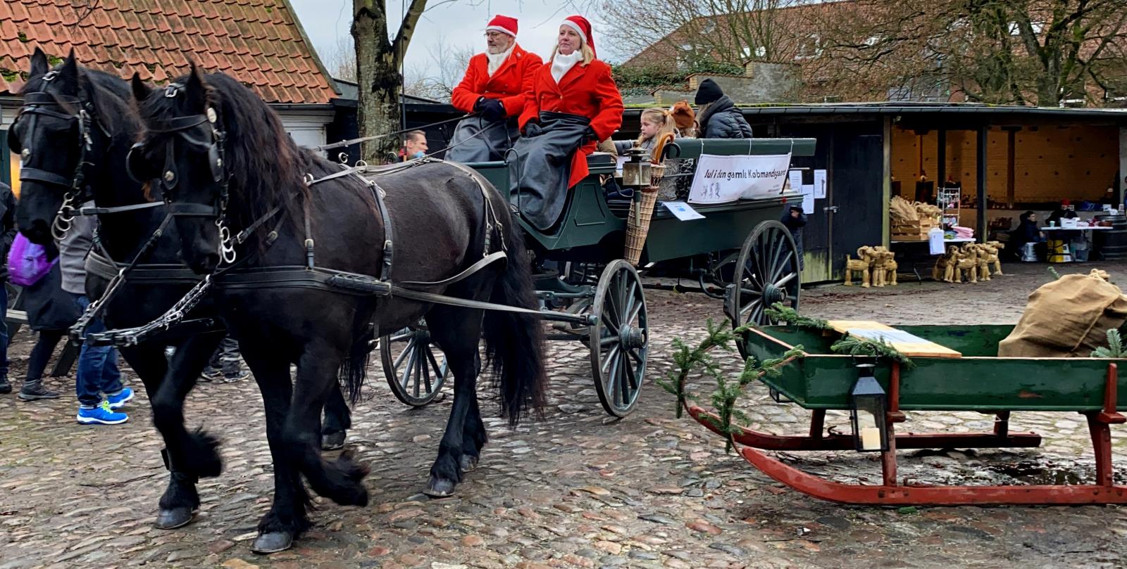 Jul i den gamle købmandsgård