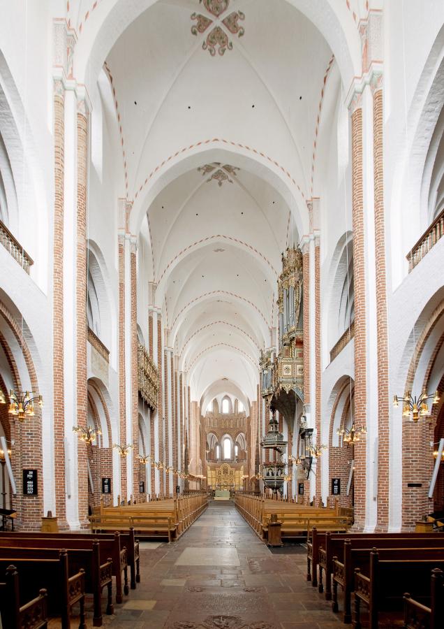 Kirkegang i Roskilde Domkirke