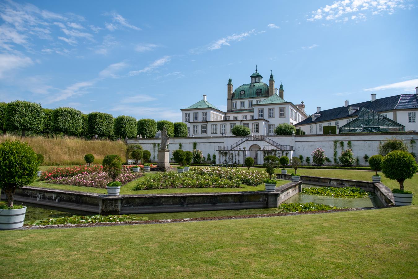 Fredensborg Slot set fra Slotshaven