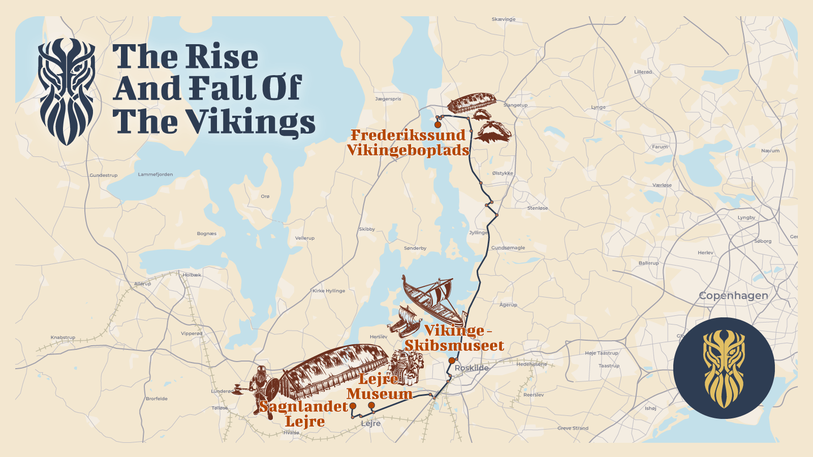 The Rise And Fall of the Vikings kort
